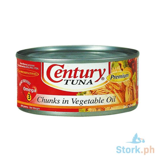 Picture of Century Tuna Chunks Veg Oil 184g
