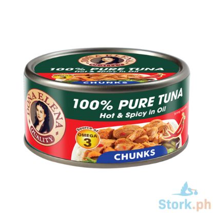 Picture of Dona Elena Puretuna Chunks Hot & Spicy 150g
