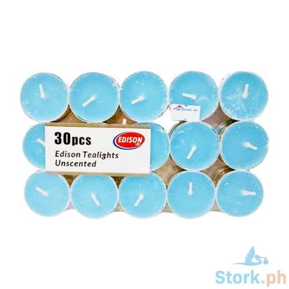 Picture of Edison Tealights Unscented 30 Pieces