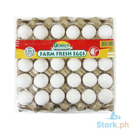 Picture of Gemsun Farm Fresh Eggs Large 30s