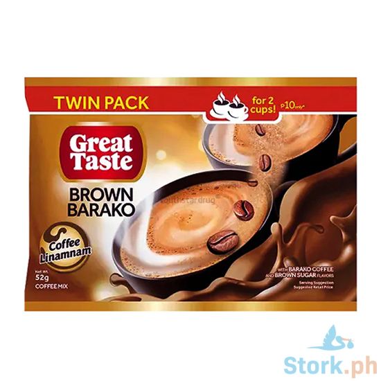 Picture of Great Taste Brown Barako Twinpack 52g
