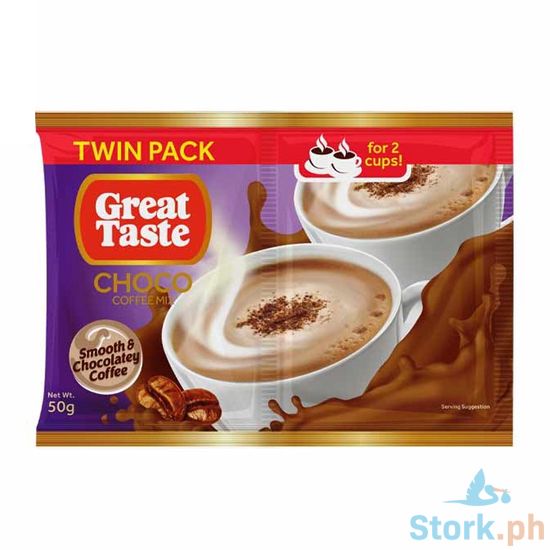 Picture of Great Taste Choco Twinpack 50g
