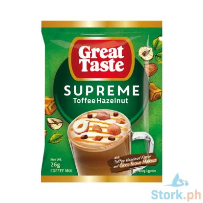 Picture of Great Taste Supreme Toffee Hazelnut 26g