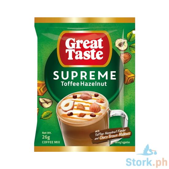 Picture of Great Taste Supreme Toffee Hazelnut 26g