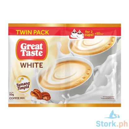Picture of Great Taste White Twin Pack 50g