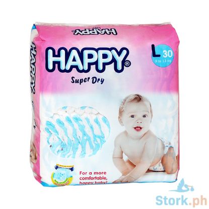 Picture of Happy Super Dry Diaper Large 30s