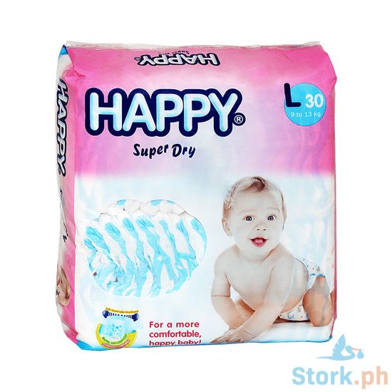 Picture of Happy Super Dry Diaper Large 30s