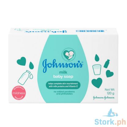 Picture of Johnsons Milk Baby Soap 120g