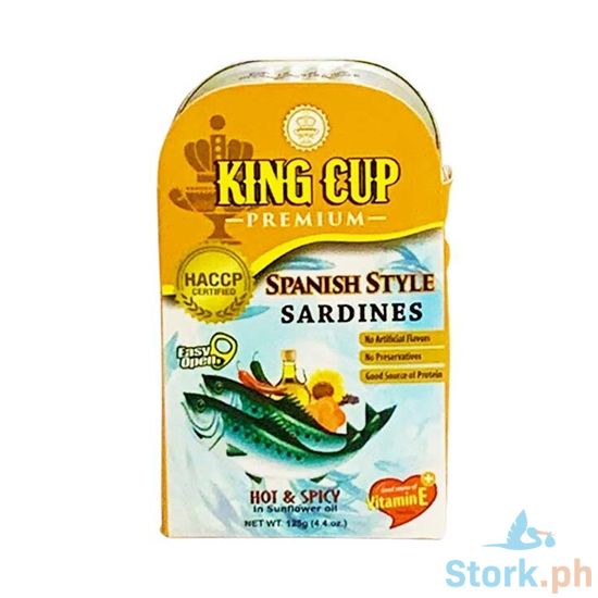Picture of King Cup Spanish Style Sunflower Oil 125g