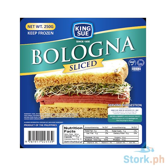 Picture of King Sue Bologna 250g