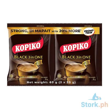 Picture of Kopiko Black 3in1 Twinpack 28g x 2s