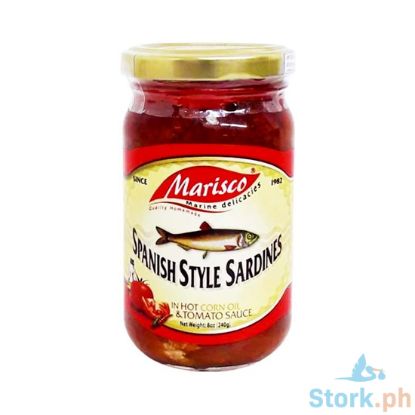Picture of Marisco Spanish Style Sardines in Hot Corn Oil & Tomato Sauce 240g