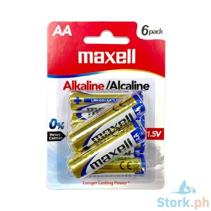 Picture of Maxell Alkaline AA 6s