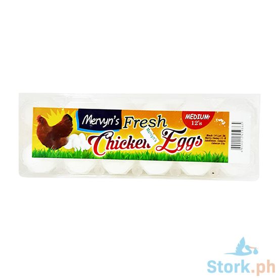 Picture of Mervyns Fresh Eggs Medium 12s