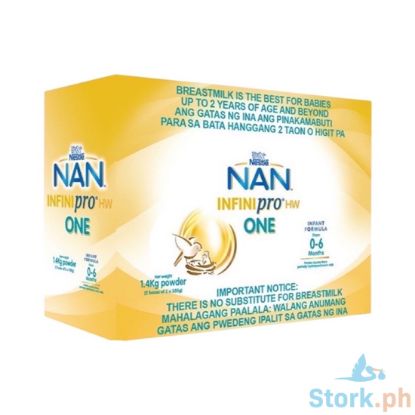 Picture of Nestlé Nan Infinipro HW One Infant Formula From 0-6 Months Powder 1.4Kg