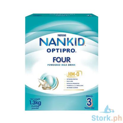 Picture of Nestlé Nankid Optipro Four Powdered Milk Drink 3+ Years Old 1.3Kg