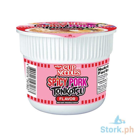 Picture of Nissin Mini Cup Spicy Pork Tonkotsu 45g