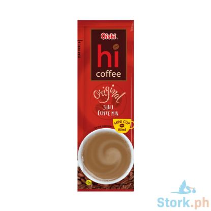 Picture of Oishi Hi Coffee Original 3in1 Cofee Mix 10g x 24s