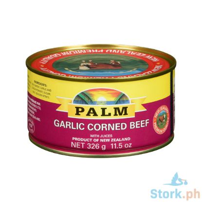 Picture of Palm Garlic Corned Beef With Juices 326g