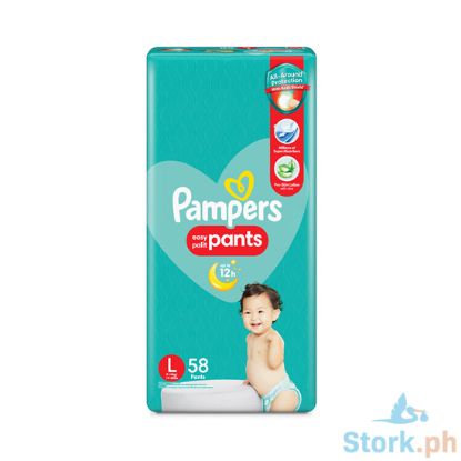 Picture of Pampers Easy Palit Pants Large (9-14kg/ 19-30lbs) 58 Pants