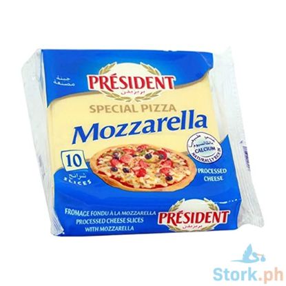 Picture of President Processed Cheese Pizza 10 Slices 200g