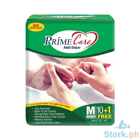 Picture of Prime Care Adult Diaper Medium 32"-40" 1 Pad