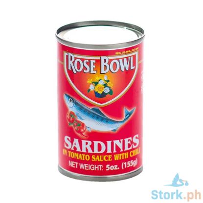 Picture of Rose Bowl Sardines in Tomato Sauce with Chili 155g