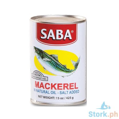 Picture of Saba Mackerel In Natural Oil 425g