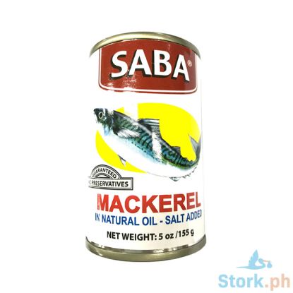 Picture of Saba Mackerel Natural Oil Salt 155g