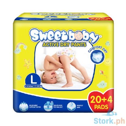 Picture of Sweet Baby Active Dry Pants XXL (Over 15kg/33lbs) 20+4 Pads