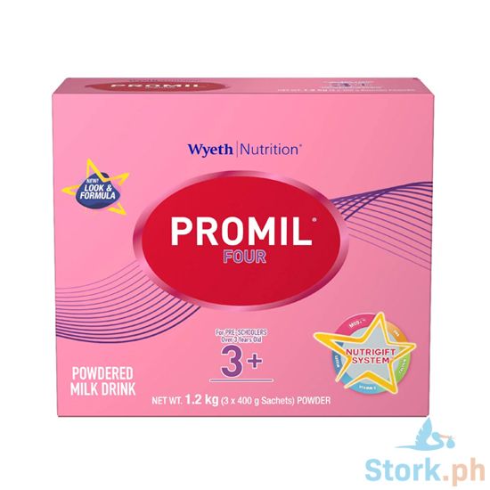 Picture of Wyeth Nutrition Promil Four Powdered Milk Drink 3+ Years Old 1.2kg