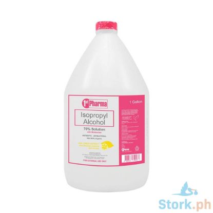 Picture of 1st Pharma Isopropyl Alcohol 70% Solution Antiseptic-Antibacterial with Moisturizer with Lemon Extract 1 Gallon