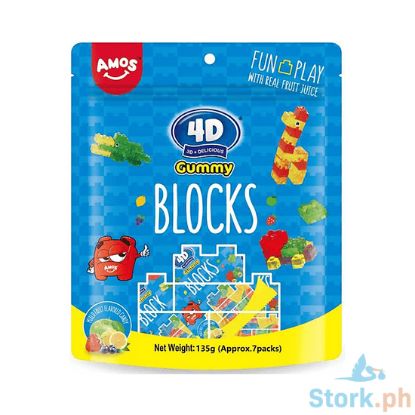 Picture of 4D Gummy Blocks 135g