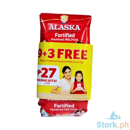 Picture of Alaska Fortified Powdered Milk Drink (9+3 Packs x 33g)
