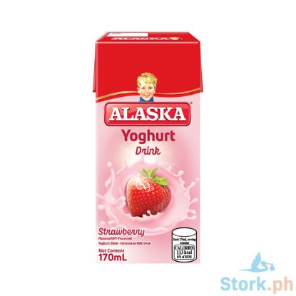 Picture of Alaska Yoghurt Drink Strawberry 170ml