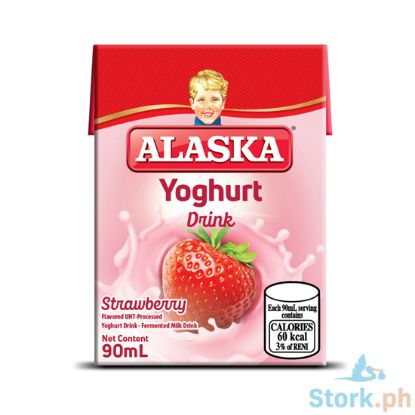 Picture of Alaska Yoghurt Drink Strawberry 90ml