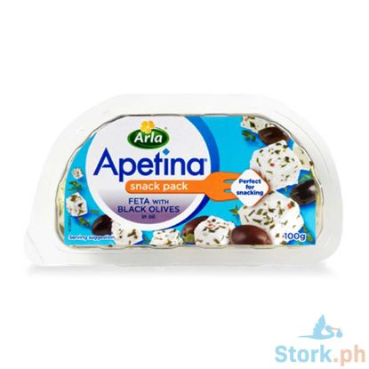 Picture of Arla Apetina Feta Black Olives 100g