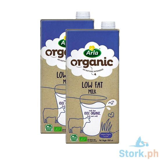 Picture of Arla Organic Low Fat Milk (2 Packs x 1L)