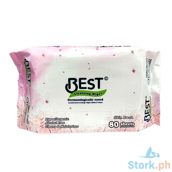 Picture of Best Cleansing Wipes Skin Fresh 80S