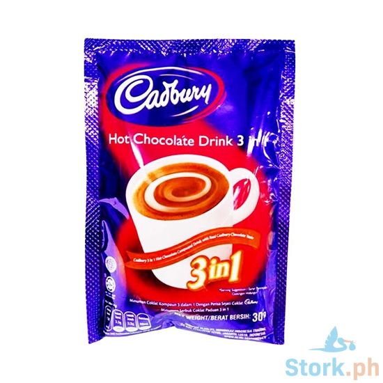 Picture of Cadbury 3in1 Hot Chocolate Drink 30g