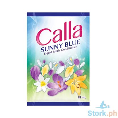 Picture of Calla Sunny Blue Liquid Fabric Conditioner 28ml