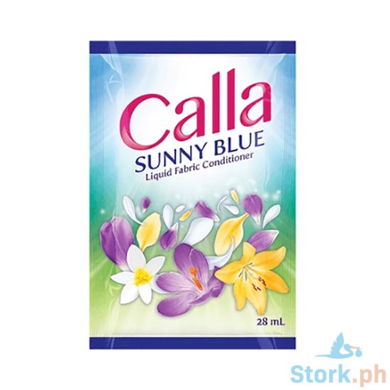 Picture of Calla Sunny Blue Liquid Fabric Conditioner 28ml