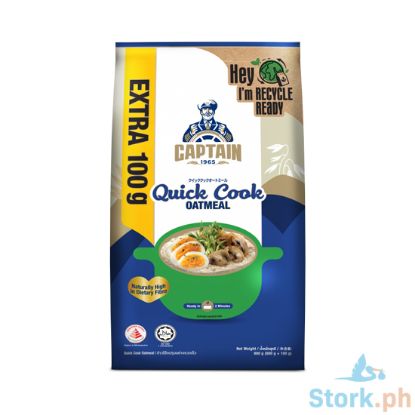 Picture of Captain Oats Pouch Quick Cooking 800g