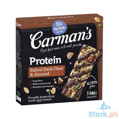 Picture of Carmans Salted Dark Choco Almond 200g