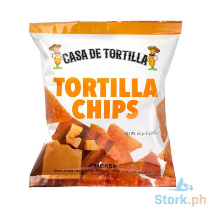 Picture of Casa De Tortilla Nacho Chips Cheese 65g