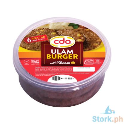 Picture of CDO Hamburger Patties With Cheese 228g