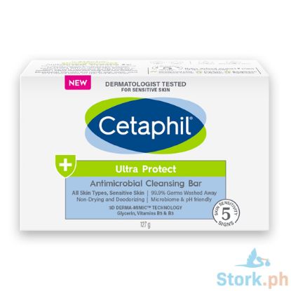 Picture of Cetaphil Ultra Protect Antimicrobial Bar 127g