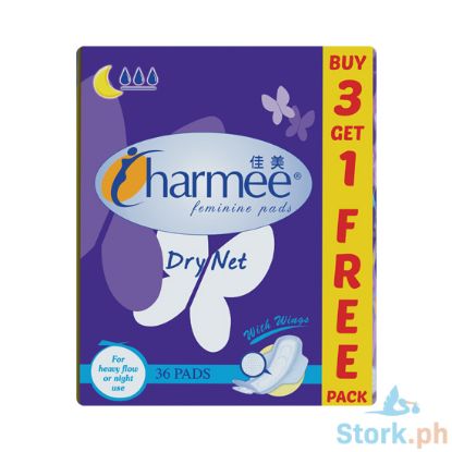 Picture of Charmee Dry Net Heavy Flow Buy 3 Get 1