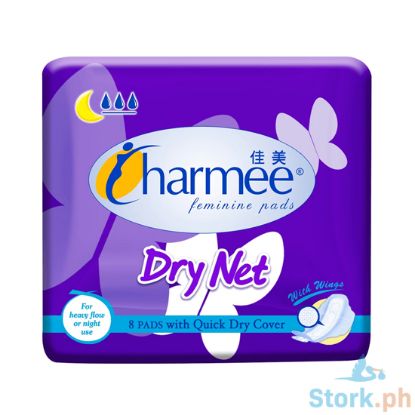 Picture of Charmee Dry Net with Wings 8 Pads