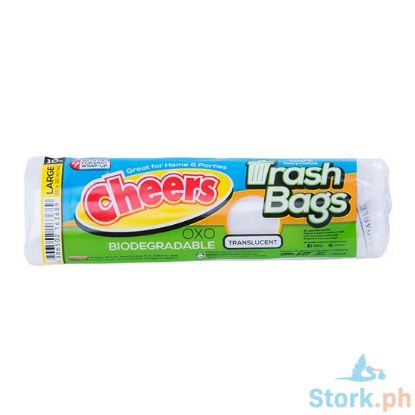Picture of Cheers Translucent Trash Bags X Large 10s